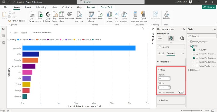 Format Stacked Bar Chart 2