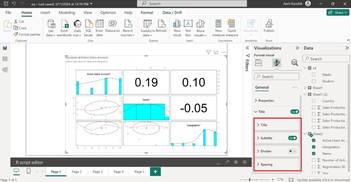 Formatting R Visual 3