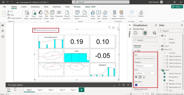 Formatting R Visual 4