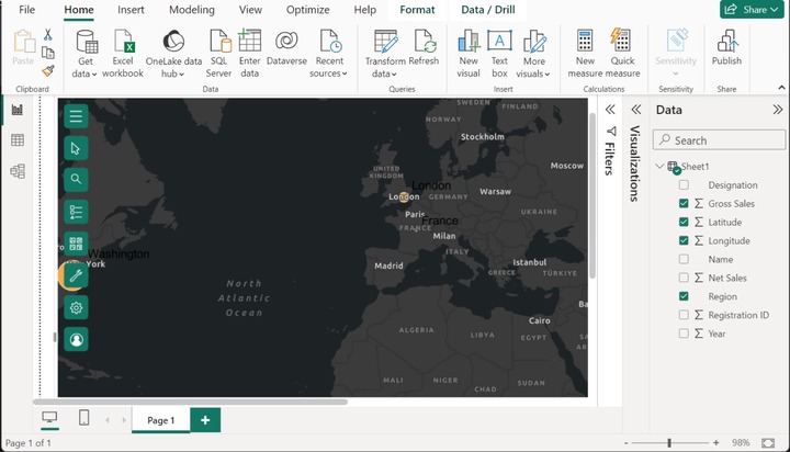 Generate ArcGIS Map in Power BI 14