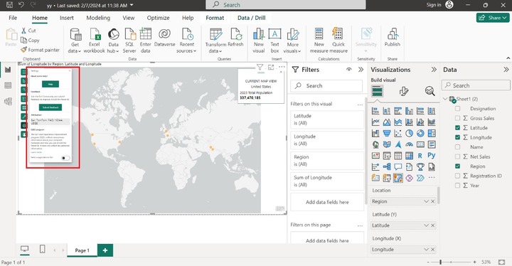 Generate ArcGIS Map in Power BI 17