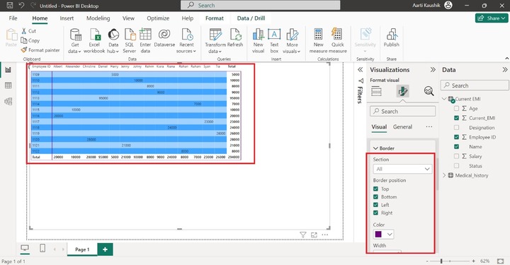 How to Format a Matrix 5