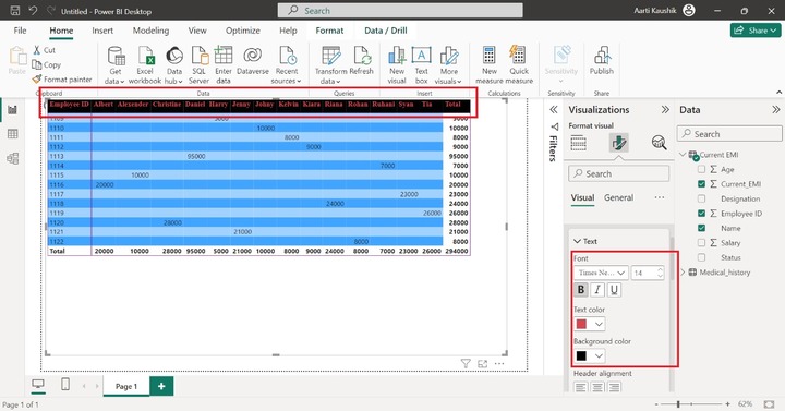 How to Format a Matrix 8