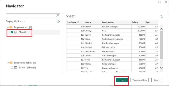 Implementation of Inner Join in Power BI 4