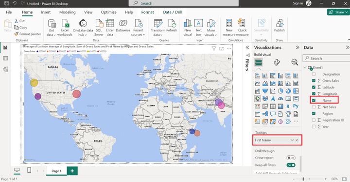 Map Visual in Power BI 6