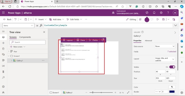 Power Apps in Power BI 4