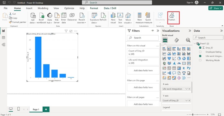 Power BI Desktop in Power BI Service 1