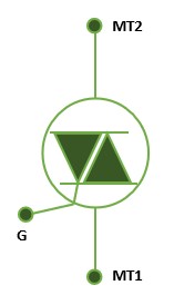TRIAC Symbol