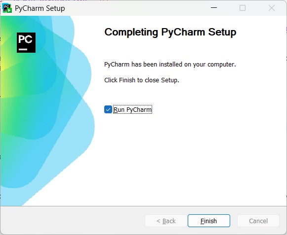 Completing Pycharm
