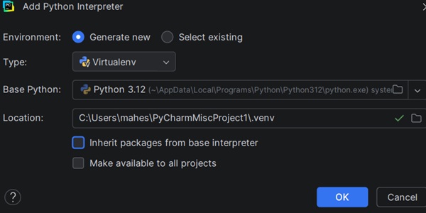 Creation Interpreter