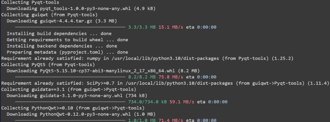PyQt Enviornment Installation Two