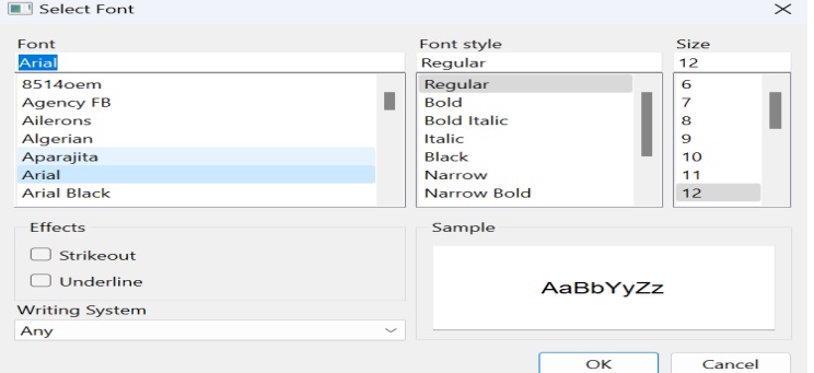 pyqt qfontdialog example 1