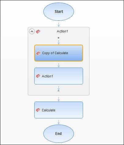 Inserting Call to Existing Action Step 3