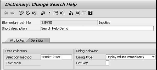 Search Help Demo