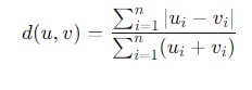 Bray-Curtis Distance