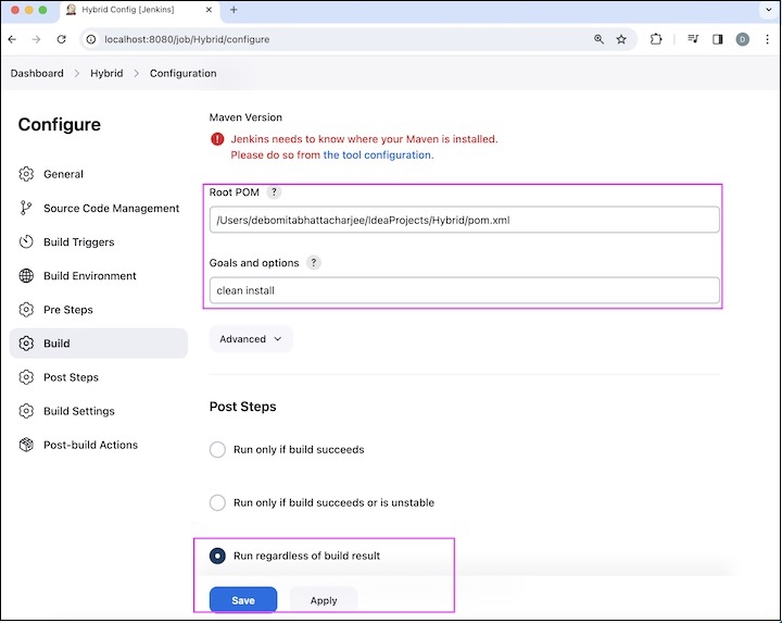 Selenium Maven & Jenkins 19
