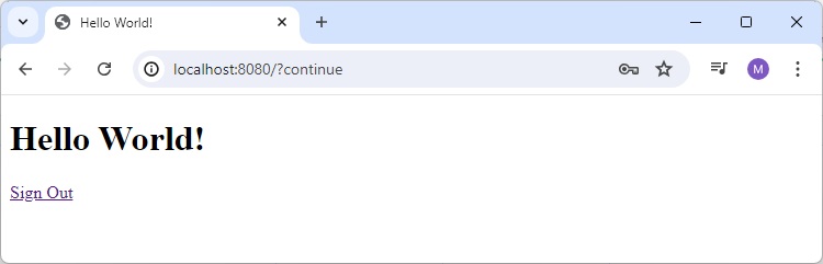 Form Authentication with Valid Credential