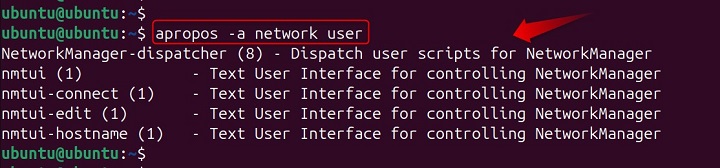 apropos Command Linux 4