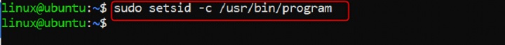 Assigning Controlling Terminal Using setsid