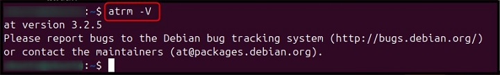 atrm Command Linux 1