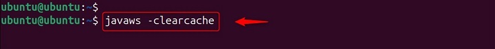Clearing Cache Uing javaws Command