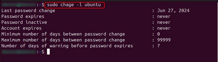 Display Aging Information