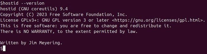 Display Version Information