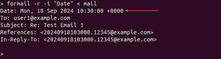 formail Command in Linux8