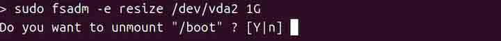 fsadm Command in Linux3