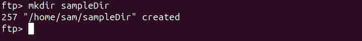 ftp Command in Linux6