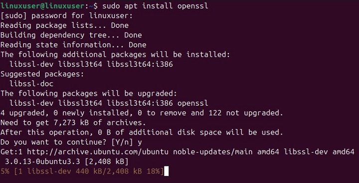 gendsa Command in Linux1