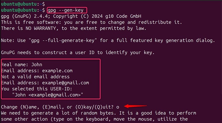 Generating Your GPG Keys Using gpg.ru