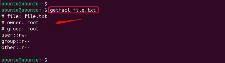 getfacl Command in Linux6