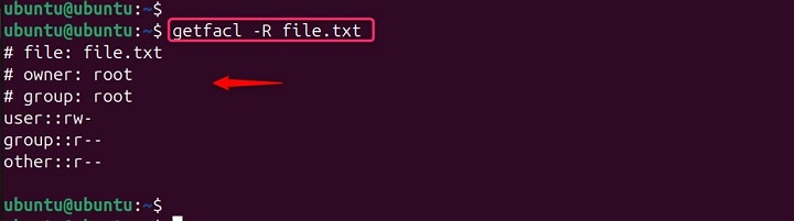 getfacl Command in Linux8