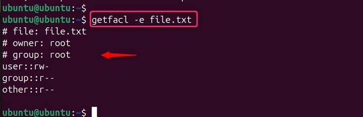 getfacl Command in Linux9