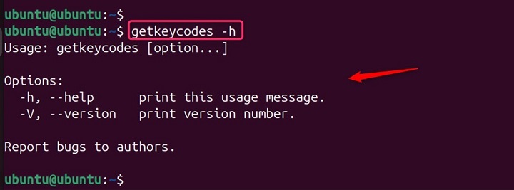 getkeycodes Command in Linux10