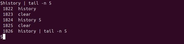 history Command in Linux3