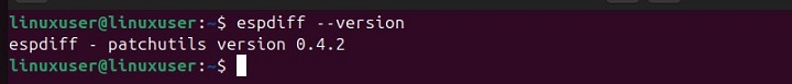 How to Check the espdiff Version