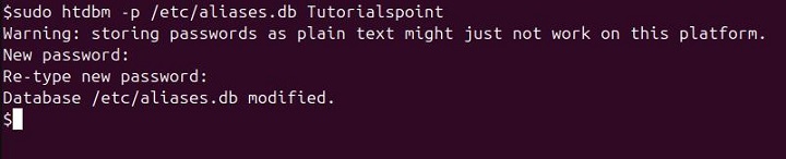 htdbm Command in Linux8