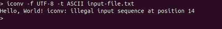 iconv Command in Linux5
