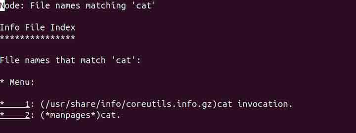 info Command in Linux1
