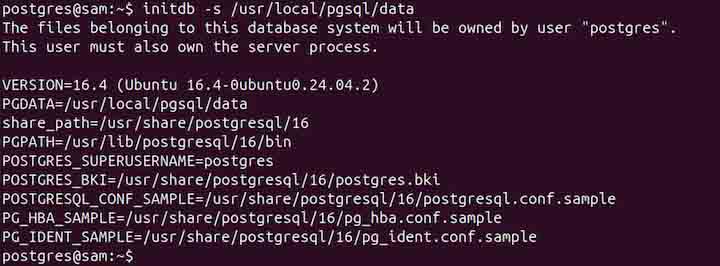 initdb Command in Linux4