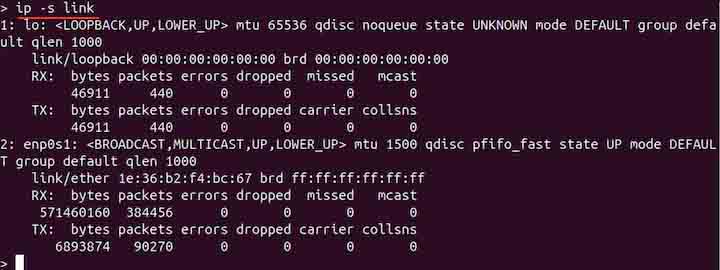 ip Command in Linux4