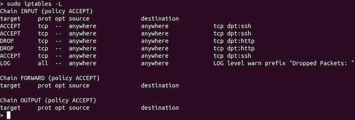 iptables Command in Linux3