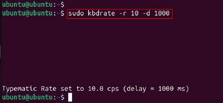 kbdrate Command in Linux9