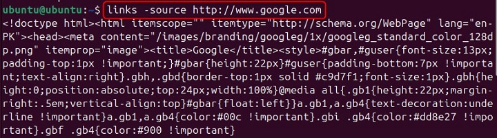 links Command in Linux5