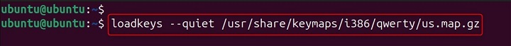 loadkeys Command in Linux4