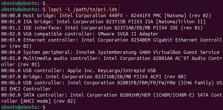 lspci Command in Linux13