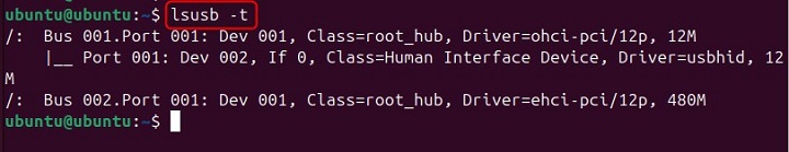 lsusb Command in Linux5