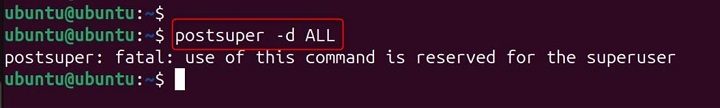 mailq Command in Linux15